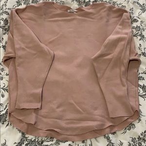 Soft pink sweater